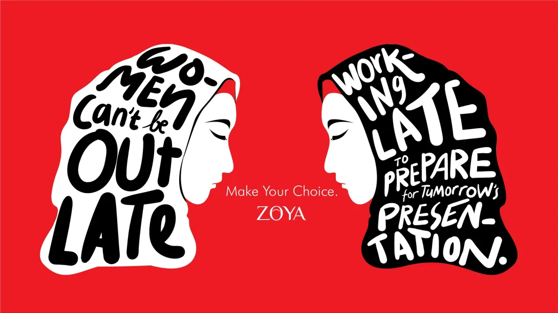 ZOYA "Make Your Choice" ads