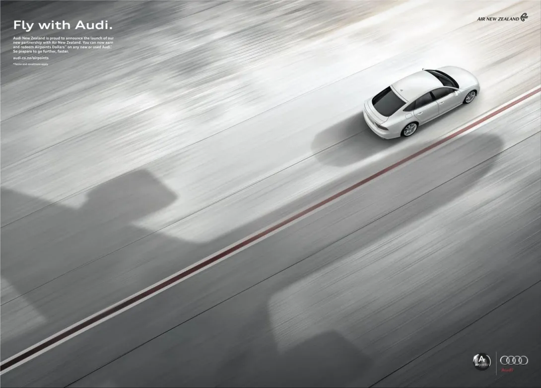 Fly with Audi