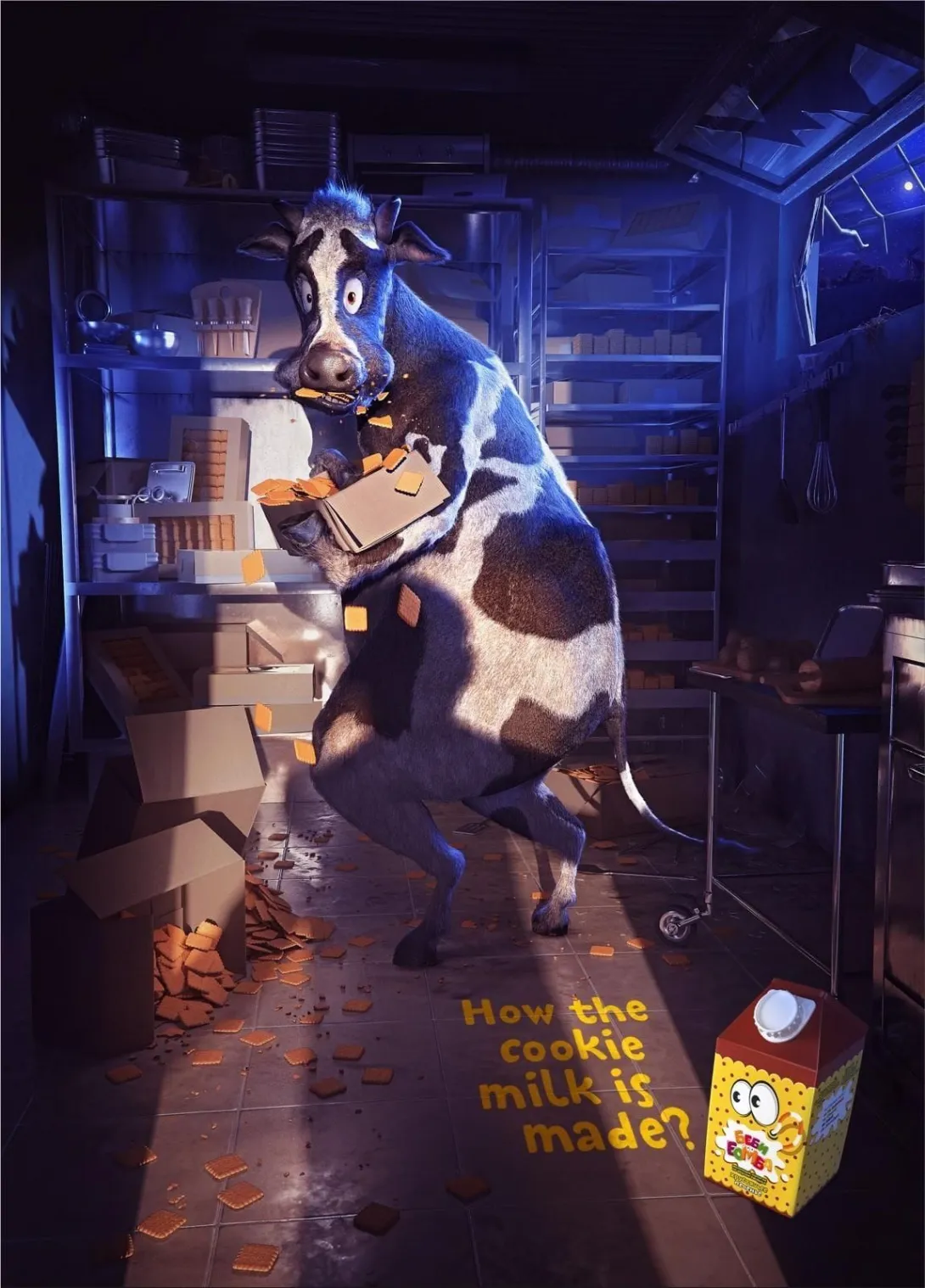Baby Bomba: "How the cookie milk is made?" by FCB