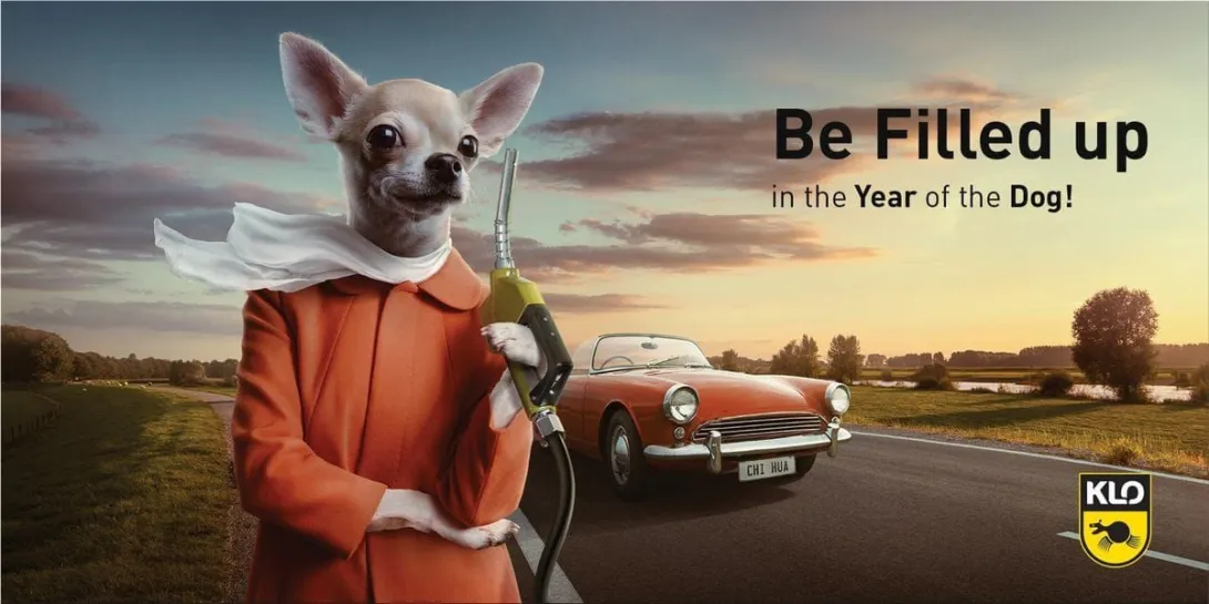 KLO - Be filled up in the year of the dog!
