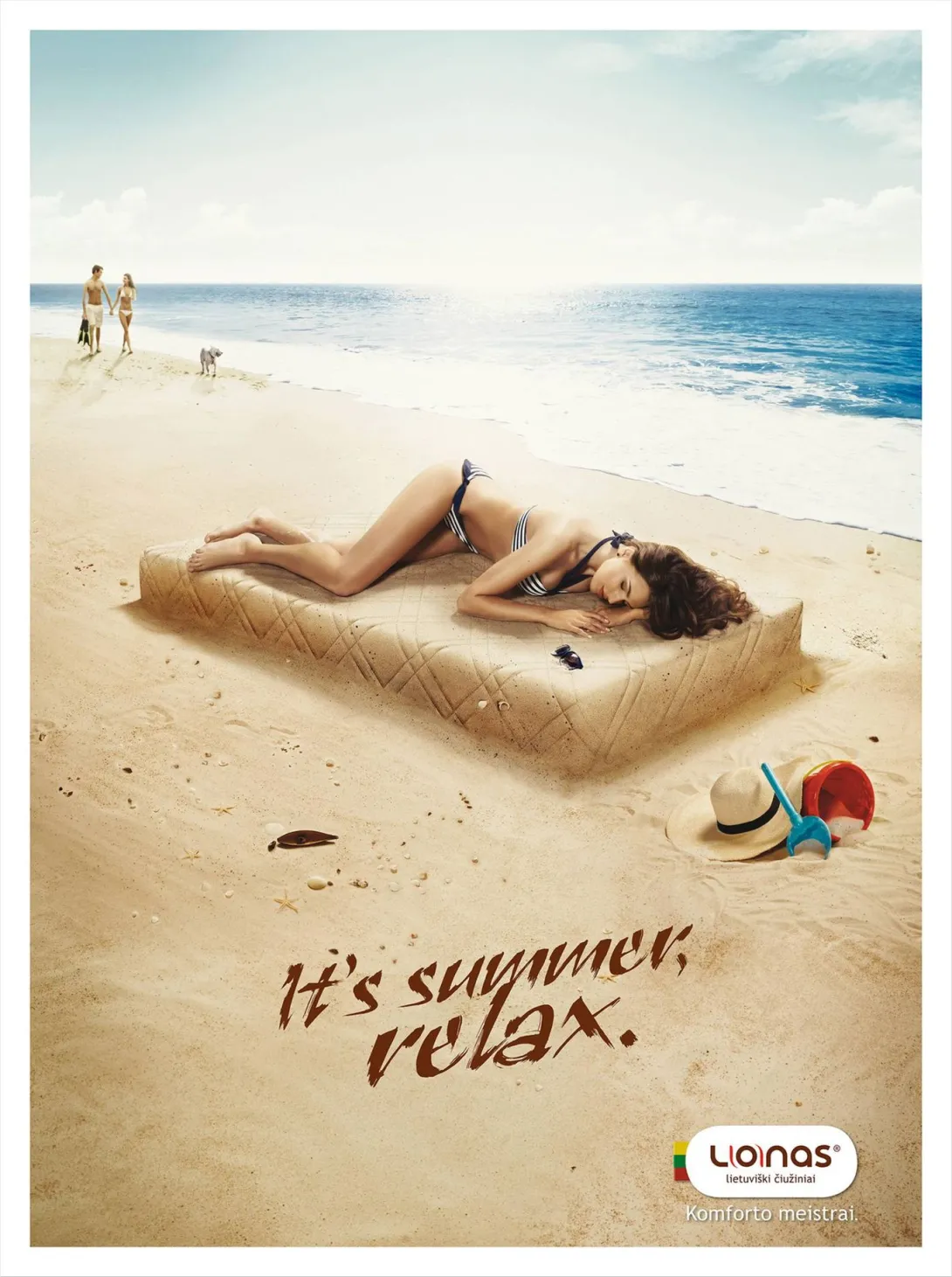 Lonas Mattresses outdoor ads