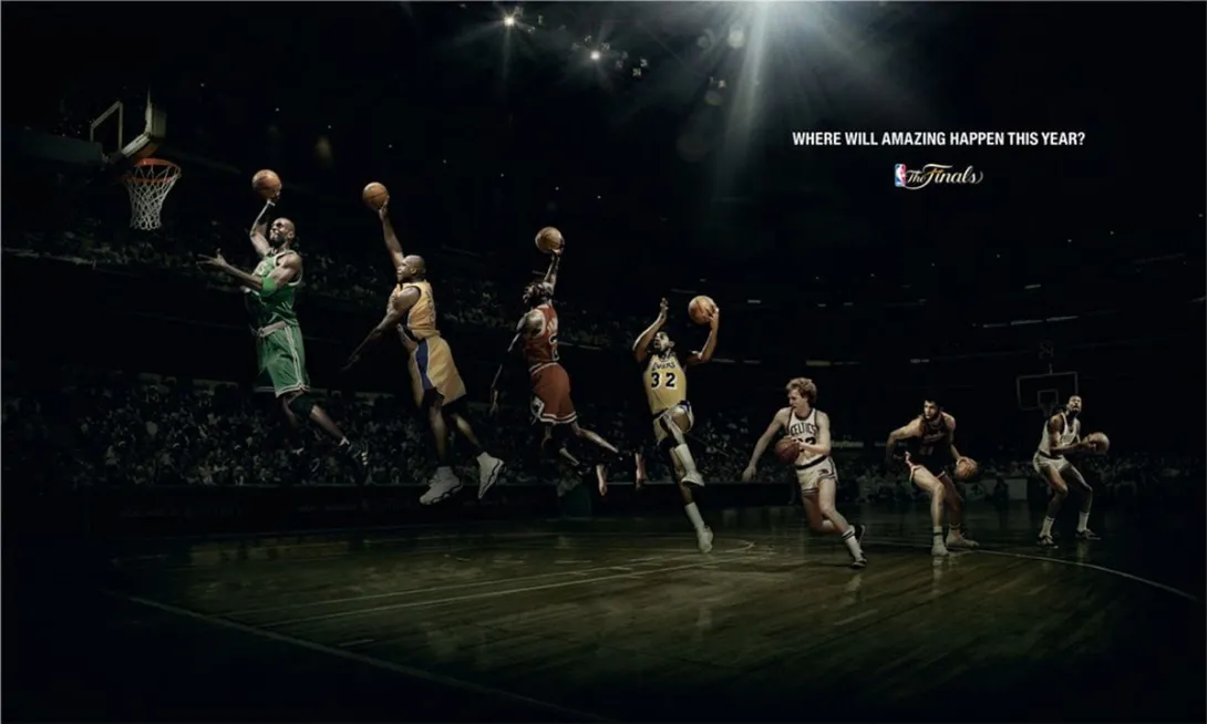 NBA print ads