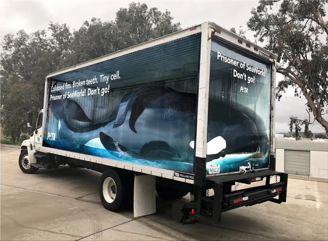PETA advertisement