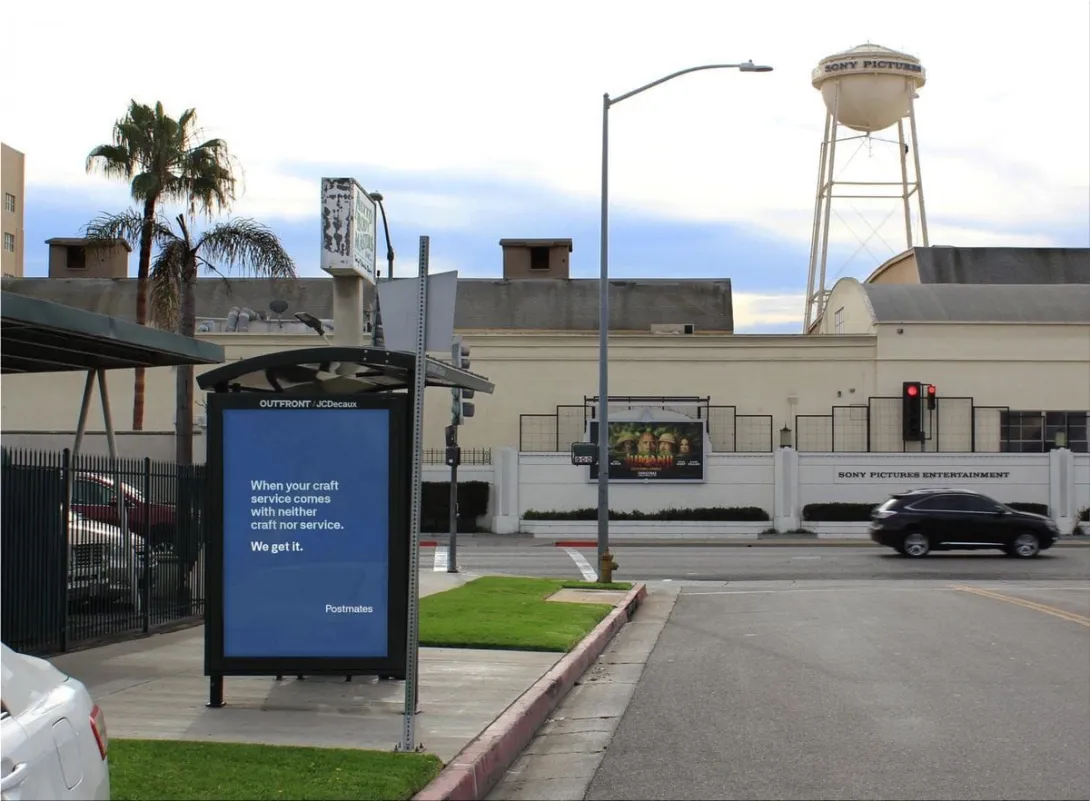 Postmates: "We get it" 180LA
