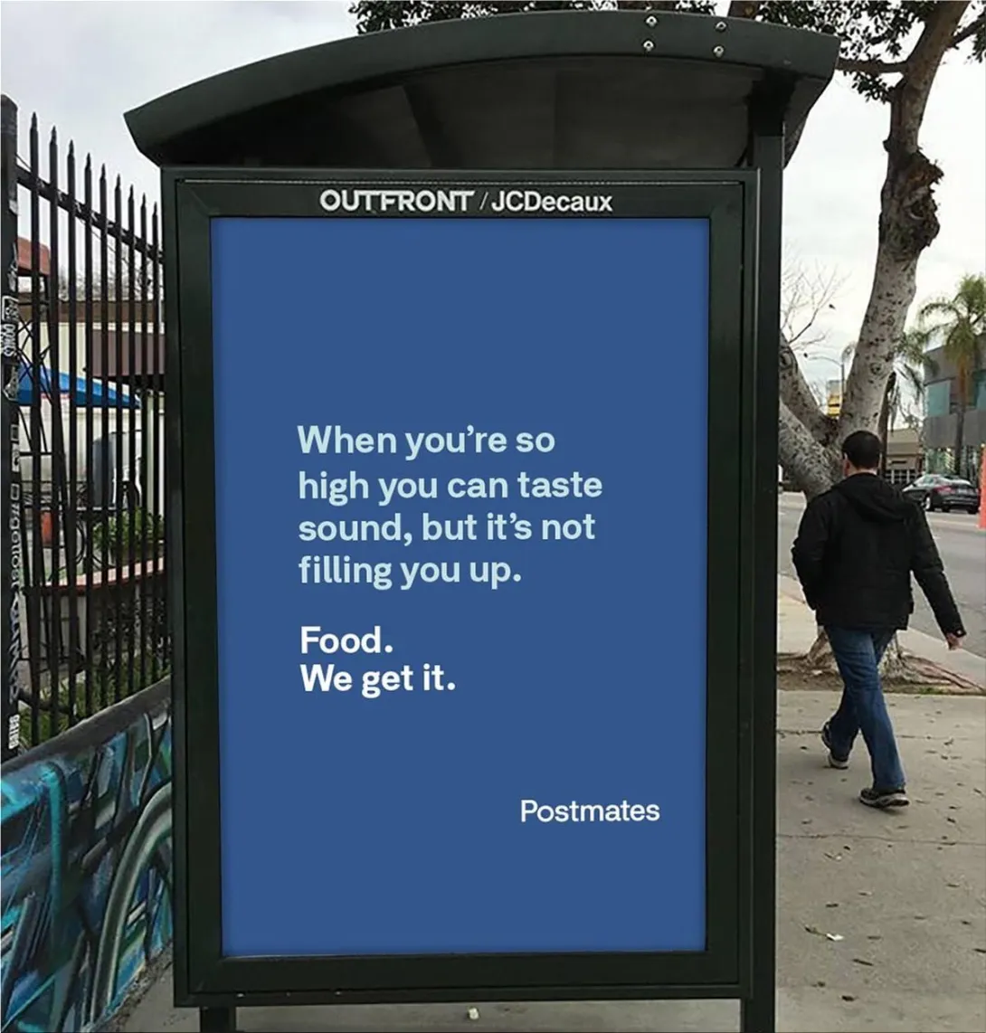Postmates: "We get it" 180LA
