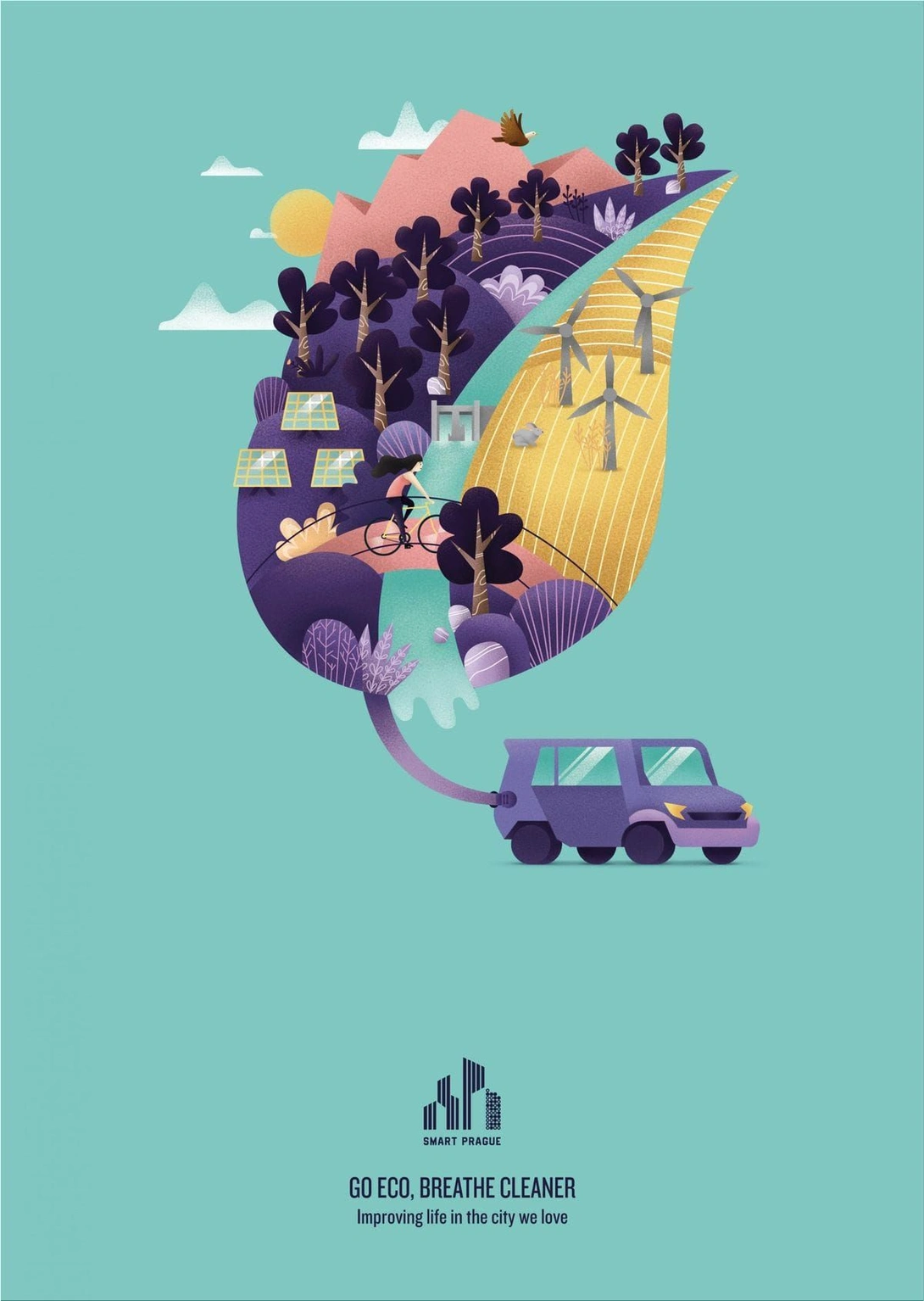 Smart Prague: "Go eco, breathe cleaner" by Nydrle